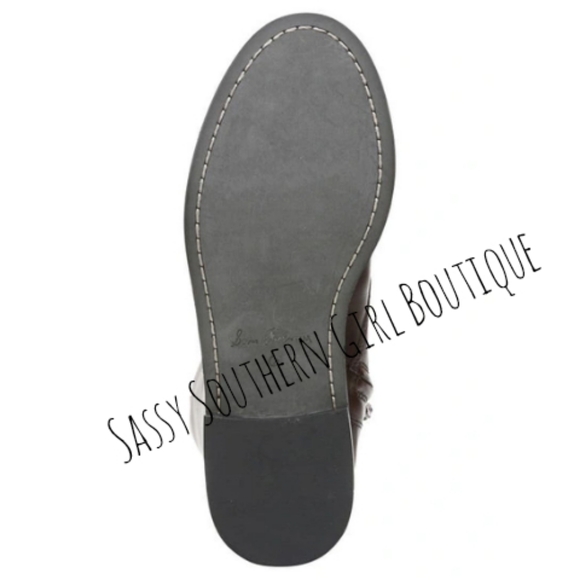 🆕⭐Sam Edelman leather brown lace up tall boots - Picture 8 of 16